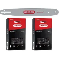 Oregon VersaCut Kombo zaagblad + 2x zaagketting 35 cm 3/8" LP 1,3 mm 52 TG ( 561601 )