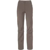 Vaude - Women's Farley Stretch Capri T-Zip Pants III - Afritsbroek 34 - Short, bruin