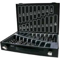 RUKO A214200 Metaal-spiraalboorset 170-delig 1 mm, 1.5 mm, 2 mm, 2.5 mm, 3 mm, 3.5 mm, 4 mm, 4.5 mm, 5 mm, 5.5 mm, 6 mm, 6.5 mm, 7 mm, 7.5 mm, 8 mm, 8.5 mm, 9
