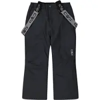 CMP - Kid's Salopette Twill - Skibroek 92, zwart