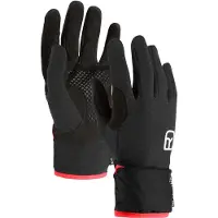 Ortovox - Women's Fleece Grid Cover Glove - Handschoenen S, zwart