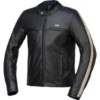 IXS Stripe Motor lederen jas