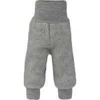 Engel - Baby Hose mit Nabelbund - Fleecebroek 86/92, grijs