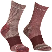 Ortovox - Women's Alpine Mid Socks - Merinosokken 42-44, rood/bruin