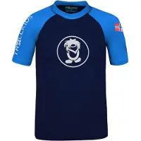 TROLLKIDS - Kid's Kvalvika T - Sportshirt 116, blauw