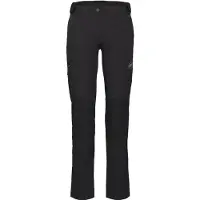 Mammut - Women's Runbold Guide Softshell Pants - Trekkingbroek 38 - Long, zwart