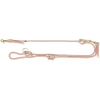 Trixie HONDENRIEM SOFT ROPE VERSTELBAAR ROZE / LICHTROZE 200X0.6 CM