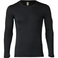 Engel - Shirt L/S - Merino-ondergoed 50/52, zwart