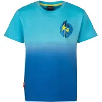 TROLLKIDS Yttersand Beach T-shirt Met Korte Mouwen Blauw 110 cm Kinderen