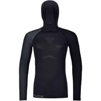 Ortovox - Women's 120 Comp Light Hoody - Merino-ondergoed XS, zwart