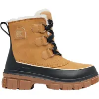 Sorel Veterlaarsjes curry / zwart