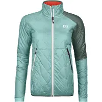 Ortovox - Women's Swisswool Piz Vial Jacket - Isolatiejack XS, turkoois