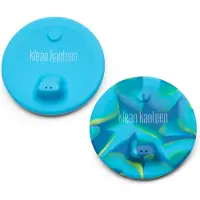Klean Kanteen Deksel Kid Cup Sippy deksel Blue Tie Dye (2-Pack)