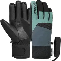 Reusch Sporthandschoenen 'Malone' duifblauw / antraciet / mintgroen