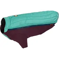 Ruffwear - Powder Hound Jacket - Hondenjas S, aurora teal