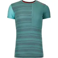 Ortovox - Women's 185 Rock'N'Wool Short Sleeve - Merino-ondergoed XS, turkoois