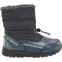 Viking Winterstiefel - Equip Shine Warm WP Schlupfstiefel - Anth - - 29 - Winterstiefel