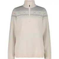 CMP Pull 1/2 zip in brei vrouw | Maat 2XL