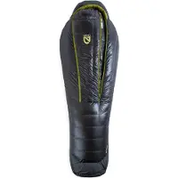 Nemo - Trekking slaapzakken - Coda Mens 10/20 Goodnight Gray voor Heren - Maat Long - Grijs