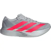 Adidas Loopschoen 'Adizero EVO SL' grijs / neonrood / zilver