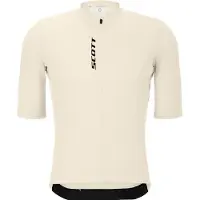 SCOTT - Jersey Pro S/S - Fietsshirt S, beige/wit