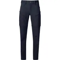 Bergans Broek Women Convertible Zip-Off Softshell Navy Blue-Maat 42