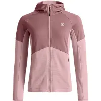 Ortovox - Women's Fleece Light Grid Hoody - Fleecevest S, roze