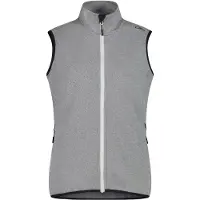 CMP Mouwloos damesjack met capuchon Knit-Tech | Maat S