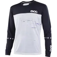 Evoc - Long Sleeve Jersey 701829 - Fietsshirt S, wit/zwart