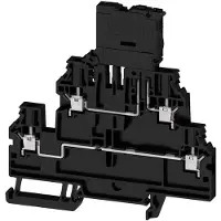 Weidmuller 2894020000 Zekering-serieklem Schroeven Zwart 50 stuk(s)