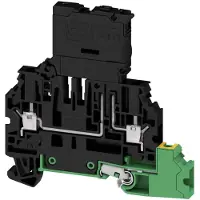 Weidmuller 2893150000 Zekering-serieklem Schroeven Zwart 50 stuk(s)