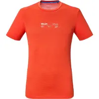 Millet - Trail / Running kleding - Intense Essential SS M Paprika voor Heren van Gerecycled Polyester - Maat L - Oranje