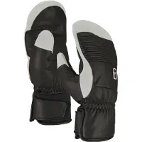 Ortovox - Full Leather Mitten - Handschoenen S, zwart