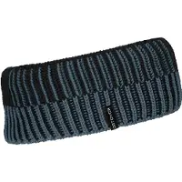 Ortovox - Women's Deep Knit Headband - Hoofdband 50-56 cm, blauw/zwart