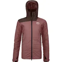Ortovox - Women's Swisswool Zinal Jacket - Isolatiejack XL, rood/bruin