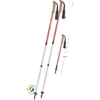 Komperdell - Highlander Zero - Trekkingstokken 105-140 cm, oranje