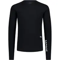 Mons Royale - Temple Merino Long Sleeve - Merino-ondergoed XL, zwart