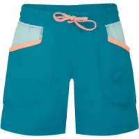 TROLLKIDS - Girl's Senja Shorts - Short 104, turkoois