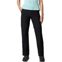 Columbia - Women's Leslie Falls Convertible Pant - Trekkingbroek 12 - Regular, zwart