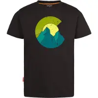 TROLLKIDS Halsafjord T-shirt Met Korte Mouwen Zwart 128 cm Kinderen