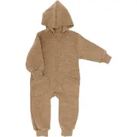 Engel - Baby-Overall mit Kapuze und Reißverschluss - Overall 74/80, beige