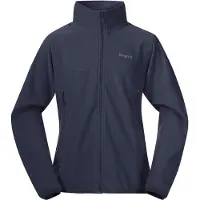 Bergans Vest Kids Junior Fleece Midlayer Jacket Navy Blue-Maat 128