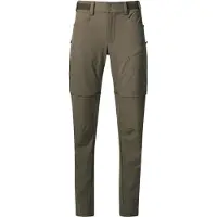 Bergans - Women's Convertible Zip-Off Softshell Pants - Afritsbroek 40, bruin