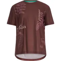Peppermint - Women's Trail Short Sleeve Jersey - Fietsshirt S, bruin/rood