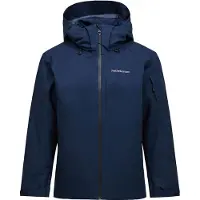 Peak Performance - Ski jassen - M Maroon Insulated Jacket Blue Shadow voor Unisex - Maat XL - Marine blauw