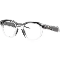 Oakley Meta - Zonnebrillen - Meta HSTN Clear/Transitions Grey voor Unisex van Wol - Grijs