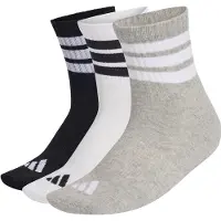 Adidas Sportsokken 'Ess' grijs / zwart / wit