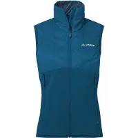 Vaude - Women's Brenva Vest II - Softshellbodywarmer 38, blauw