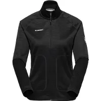 Mammut - Women's Crag ML Jacket - Fleecevest XS, zwart