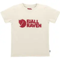 FjÀllrÀven - Kid's Logo T-Shirt - T-shirt 152, beige/wit